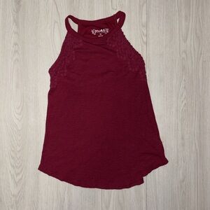 🛍 MUDD Red size 10  tank top